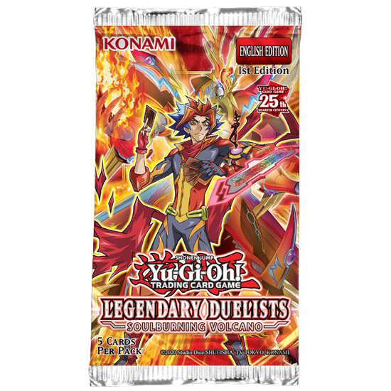 Yu-Gi-Oh ! - LD10 - Legendary Duelists : Soulburning Volcano - Booster Pack