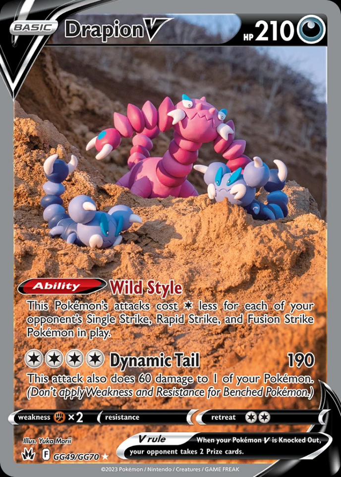 Drapion V GG49/GG70 - Crown Zenith