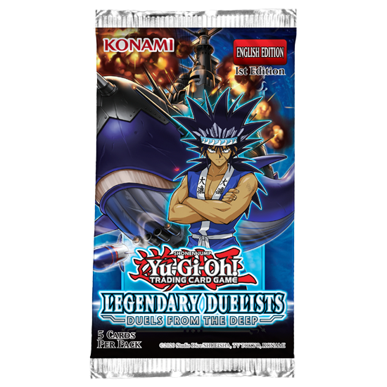 Yu-Gi-Oh ! - LD9 - Legendary Duelists : Duels From The Deep Booster - Booster Pack