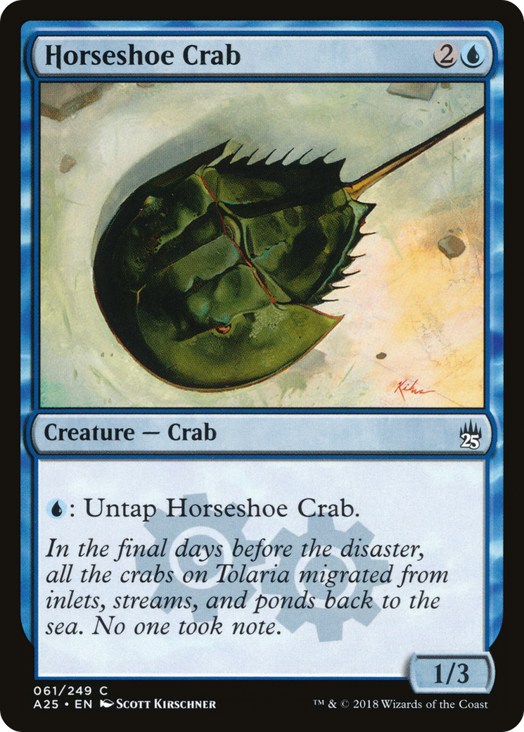 Horseshoe Crab ( Traditional Foil )
