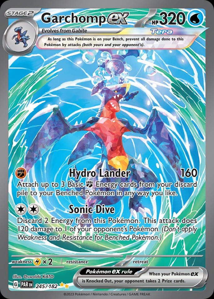 Garchomp ex 245/182 - Paradox Rift