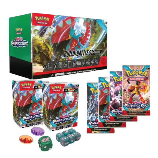 Pokémon - Scarlet and Violet Paradox Rift Build & Battle Stadium