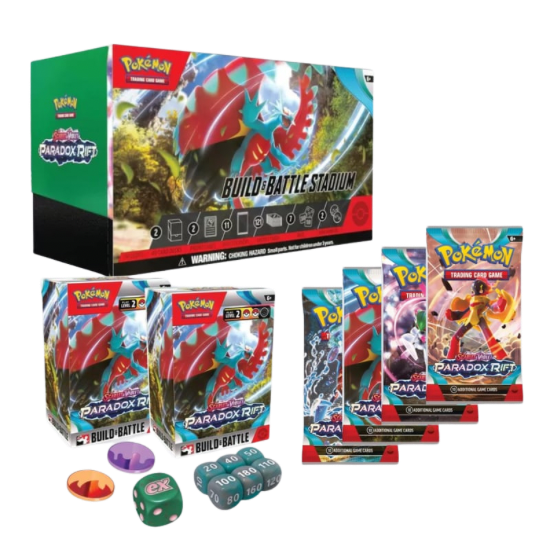 Pokémon - Scarlet and Violet Paradox Rift Build & Battle Stadium