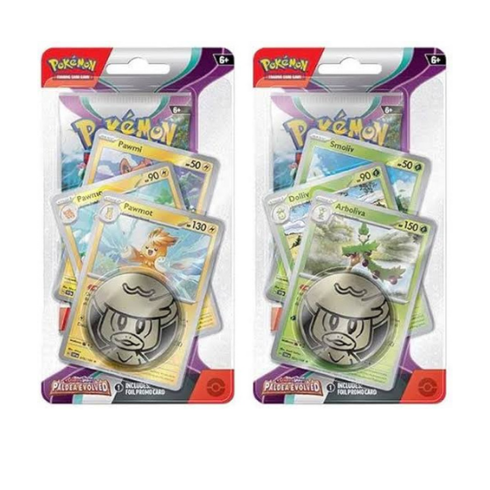 Pokémon - Paldea Evolved Premium Checklane Blister - Pawmot