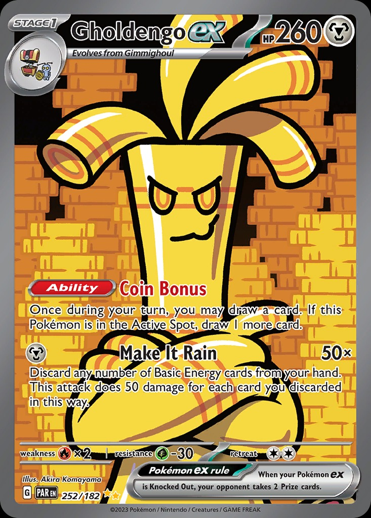 Gholdengo ex 252/182 - Paradox Rift