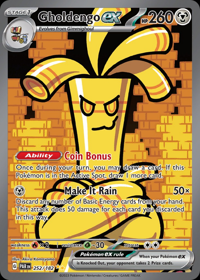 Gholdengo ex 252/182 - Paradox Rift