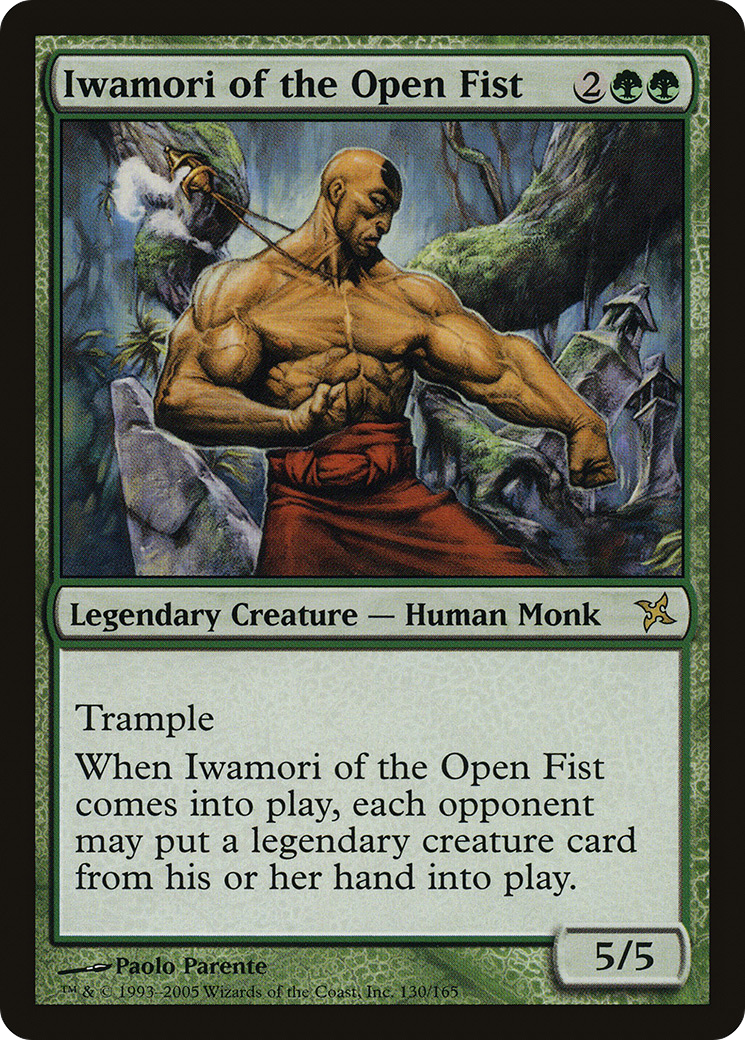 Iwamori of the Open Fist ( Traditional Foil )