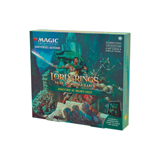 The Lord of the Rings: Tales of Middle-Earth Scene Box - Aragorn at Helm’s Deep