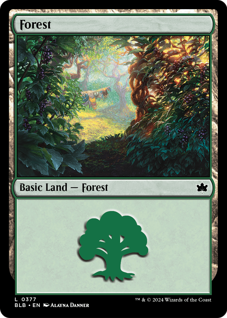 Forest ( Traditional Foil )