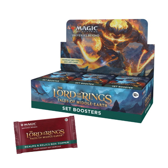Magic: The Gathering The Lord of the Rings: Tales of Middle-Earth Set Booster - Tekli Paket / 12 Kart