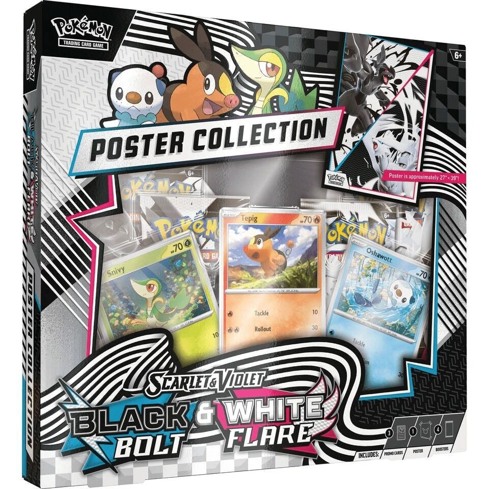 Pokémon - Black Bolt & White Flare Poster Collection
