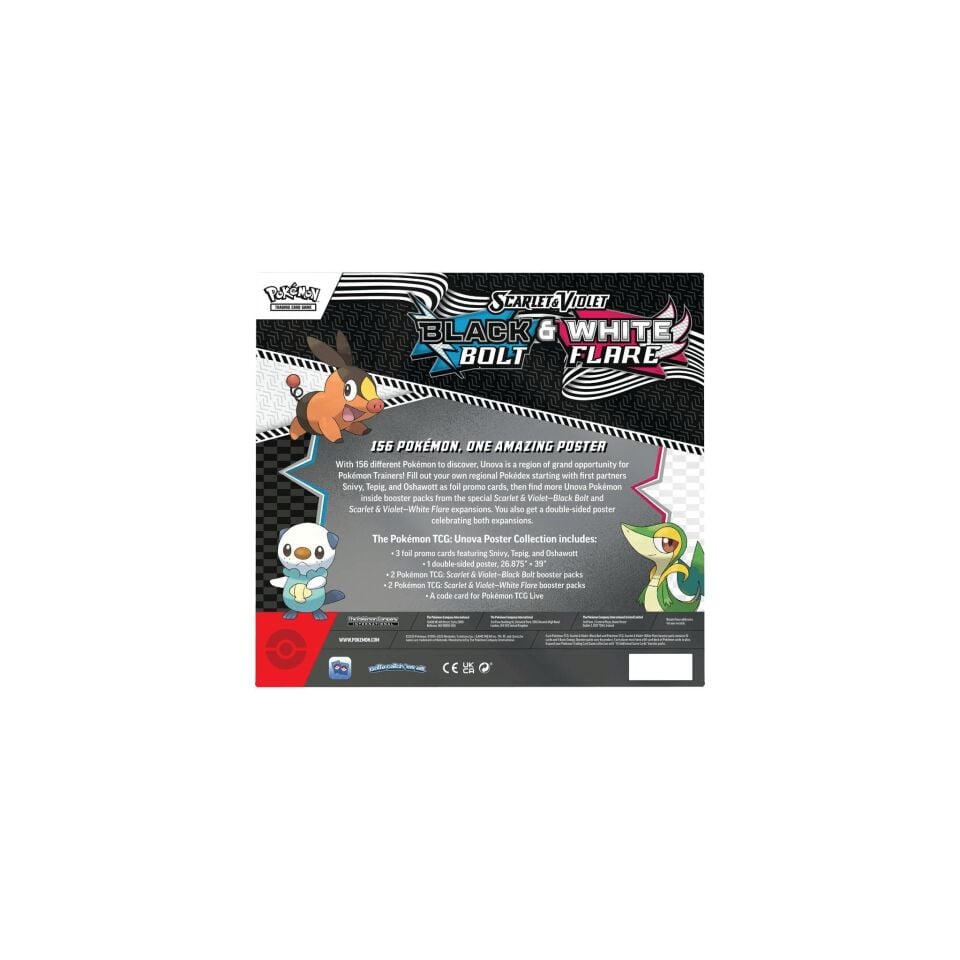 Pokémon - Black Bolt & White Flare Poster Collection