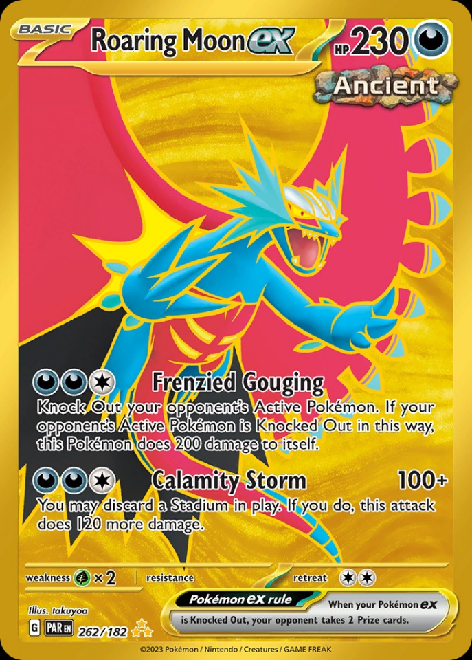Roaring Moon ex 262/182 - Paradox Rift