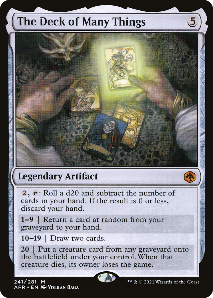 The Deck of Many Things ( Traditional Foil )