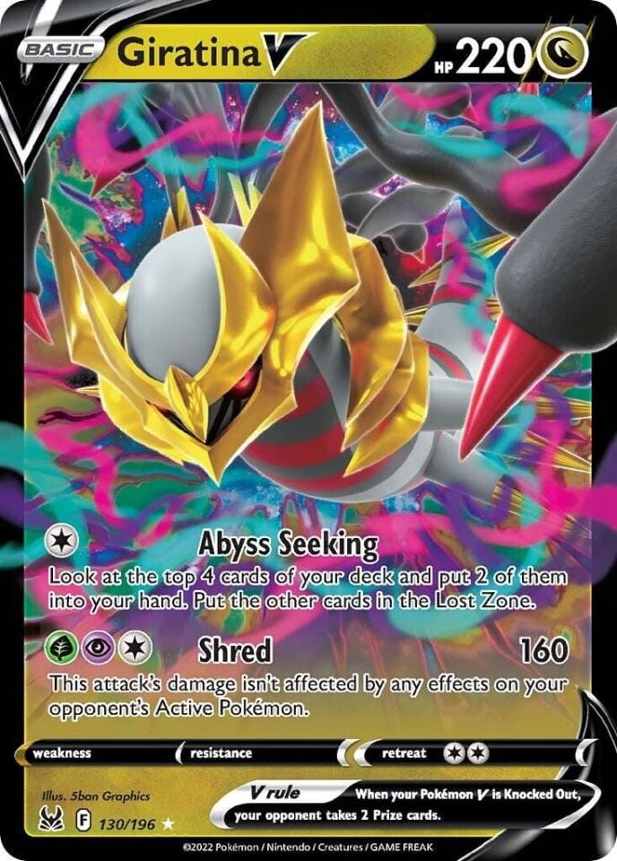 Giratina V 130/196 - Lost Origin