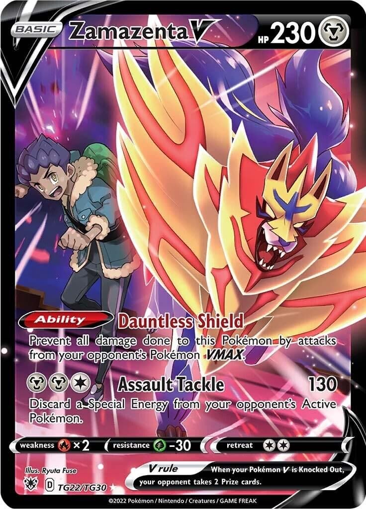 Zamazenta V TG22/TG30 - Astral Radiance