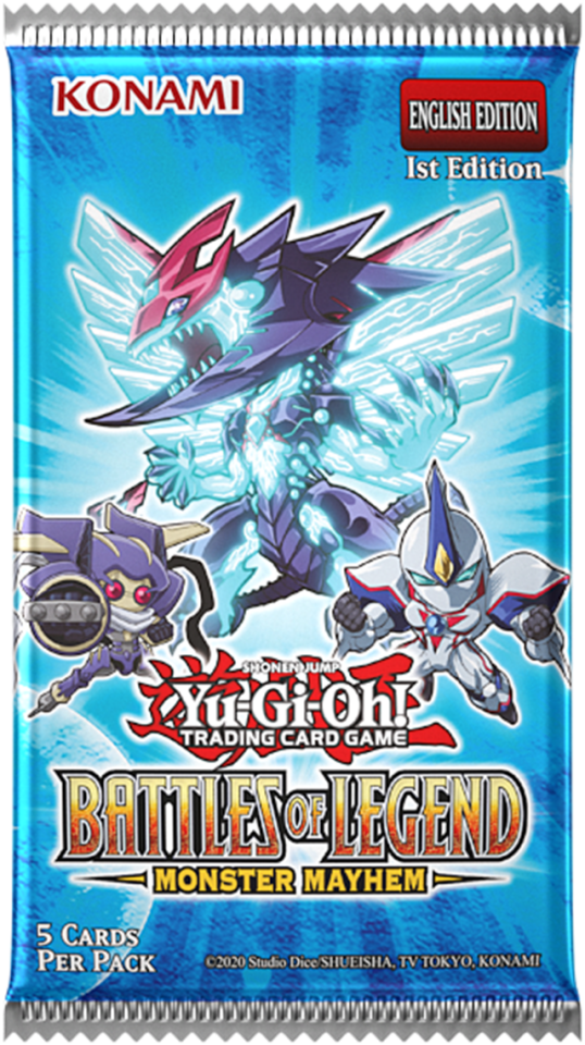 Yu-Gi-Oh ! - Battle of Legends : Monsters Mayhem Booster Pack