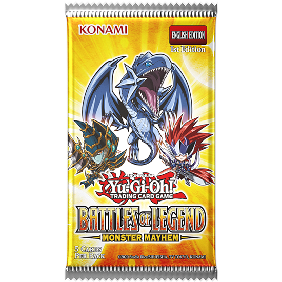 Yu-Gi-Oh ! - Battle of Legends : Monsters Mayhem Booster Pack