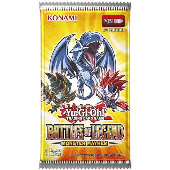Yu-Gi-Oh ! - Battle of Legends : Monsters Mayhem Booster Pack
