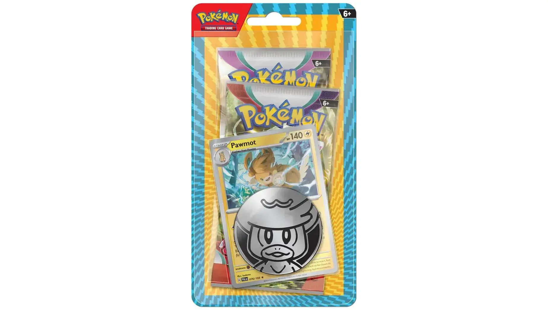 Pokémon -  S&V Base & Paldea Evolved 2 Pack Blister - Pawmot