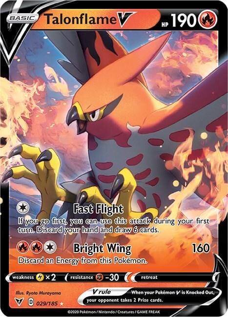 Talonflame V 029/185 - Vivid Voltage