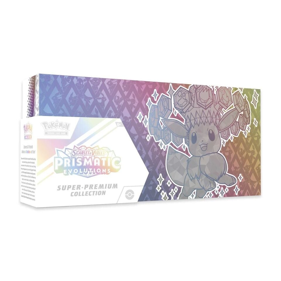 Pokémon -  Scarlet & Violet-Prismatic Evolutions Super-Premium Collection