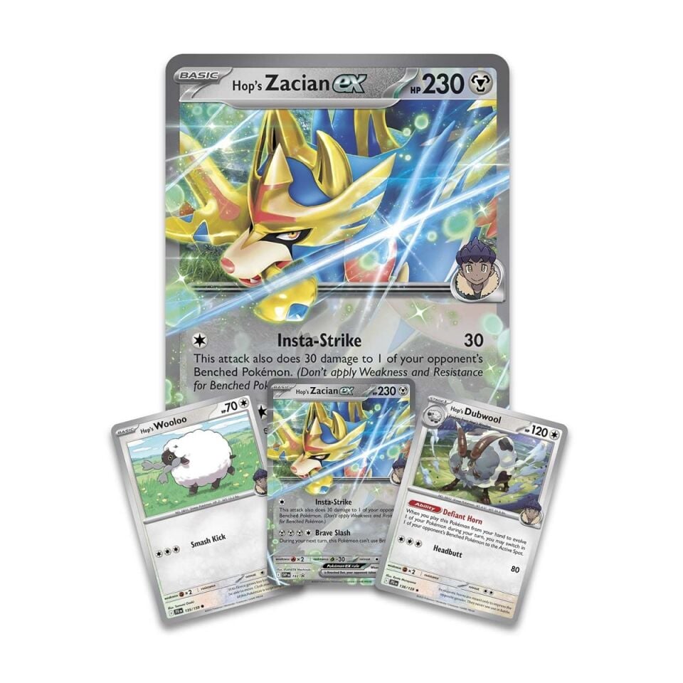 Pokémon -  Scarlet & Violet - Hop’s Zacian ex Box
