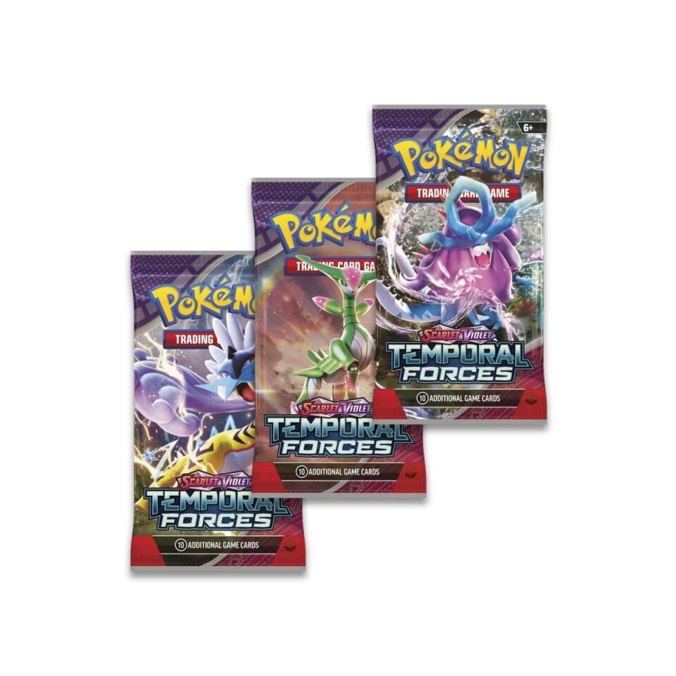 Pokémon -  Temporal Forces 3 Booster Packs & Cleffa Promo Card
