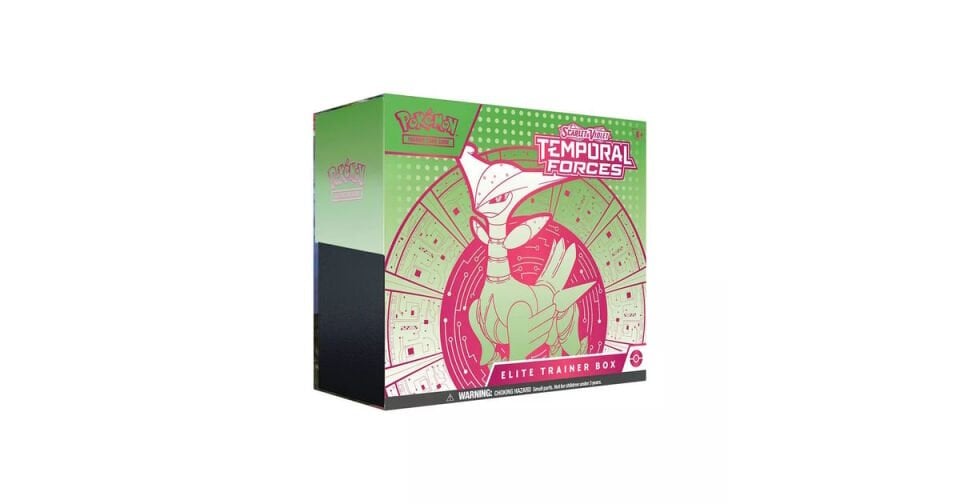 Pokémon -   Scarlet & Violet - Temporal Forces Elite Trainer Box ( Version 2 )