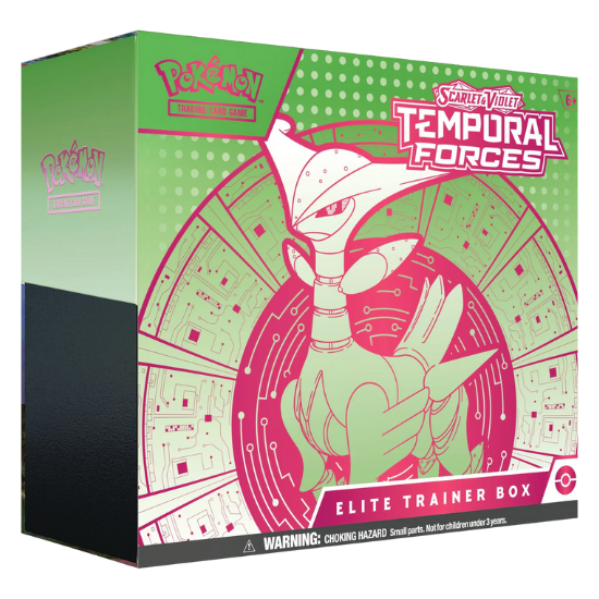 Pokémon -   Scarlet & Violet - Temporal Forces Elite Trainer Box ( Version 2 )