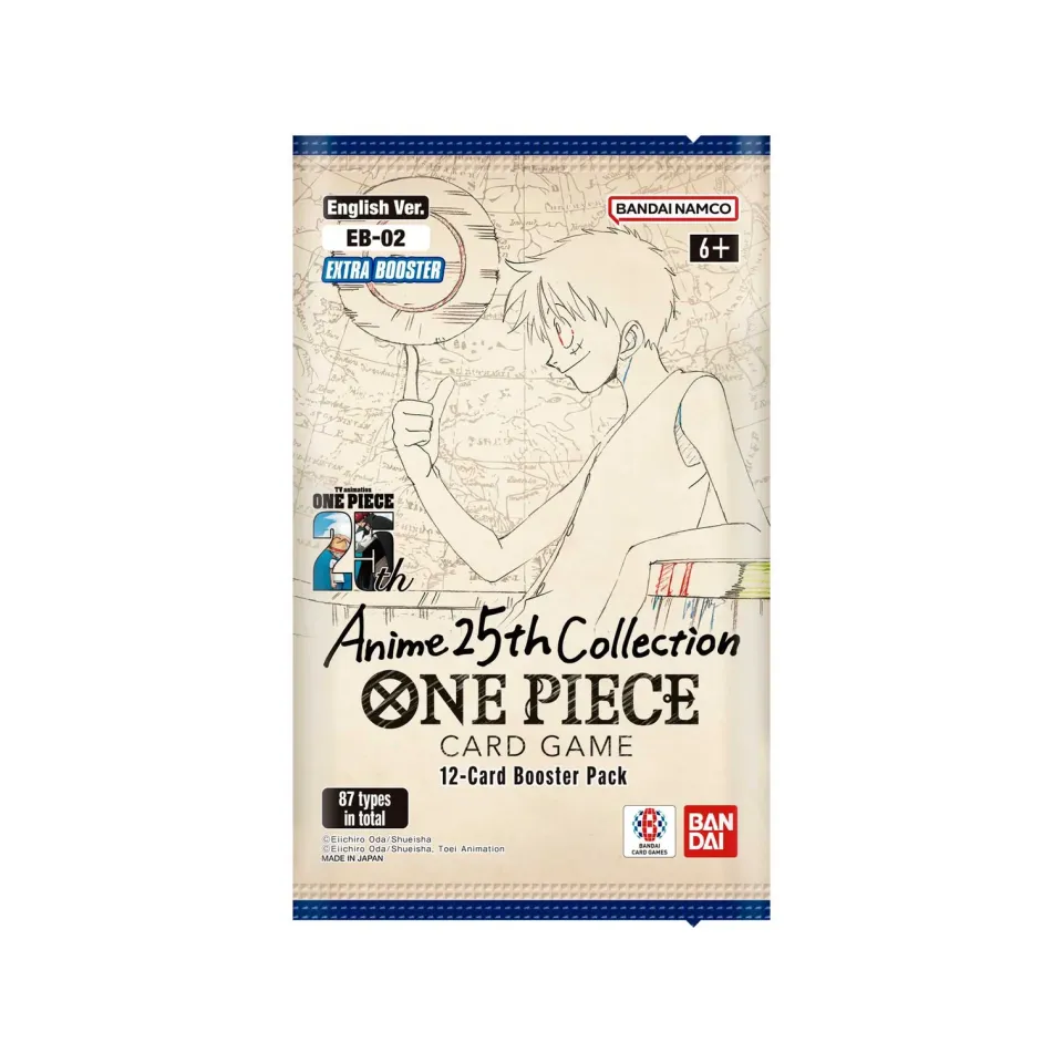 One Piece Card Game: Anime 25th Collection (EB-02)  Booster Pack