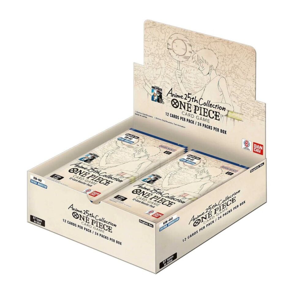 One Piece Card Game: Anime 25th Collection (EB-02)  Booster Box