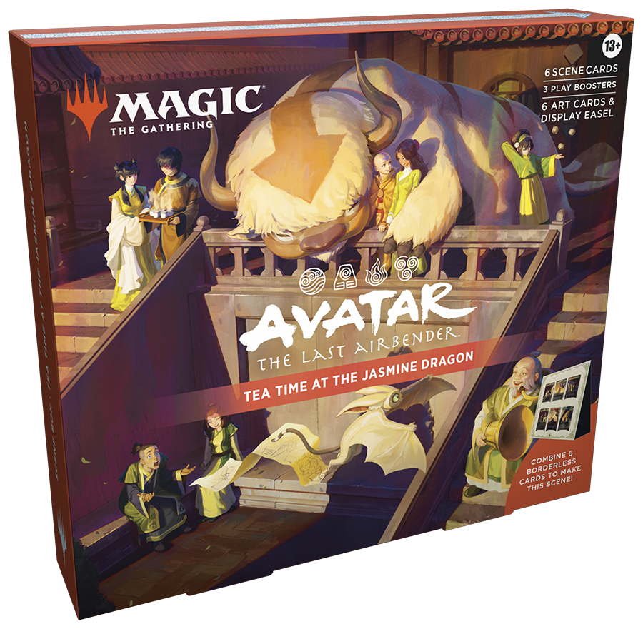 Avatar: The Last Airbender Scene Box - Tea Time at the Jasmine Dragon
