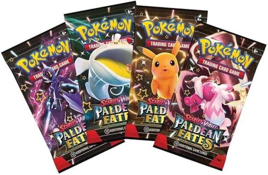 Pokémon -   Scarlet & Violet - PALDEAN FATES ART SET