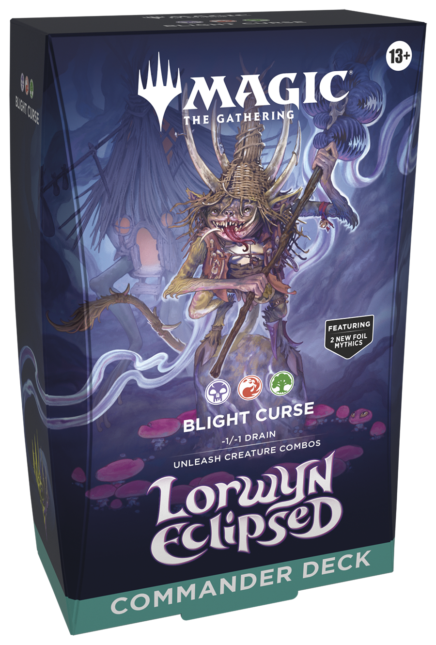 Magic: The Gathering - Lorwyn Eclipsed - Commander Deck Blight Curse