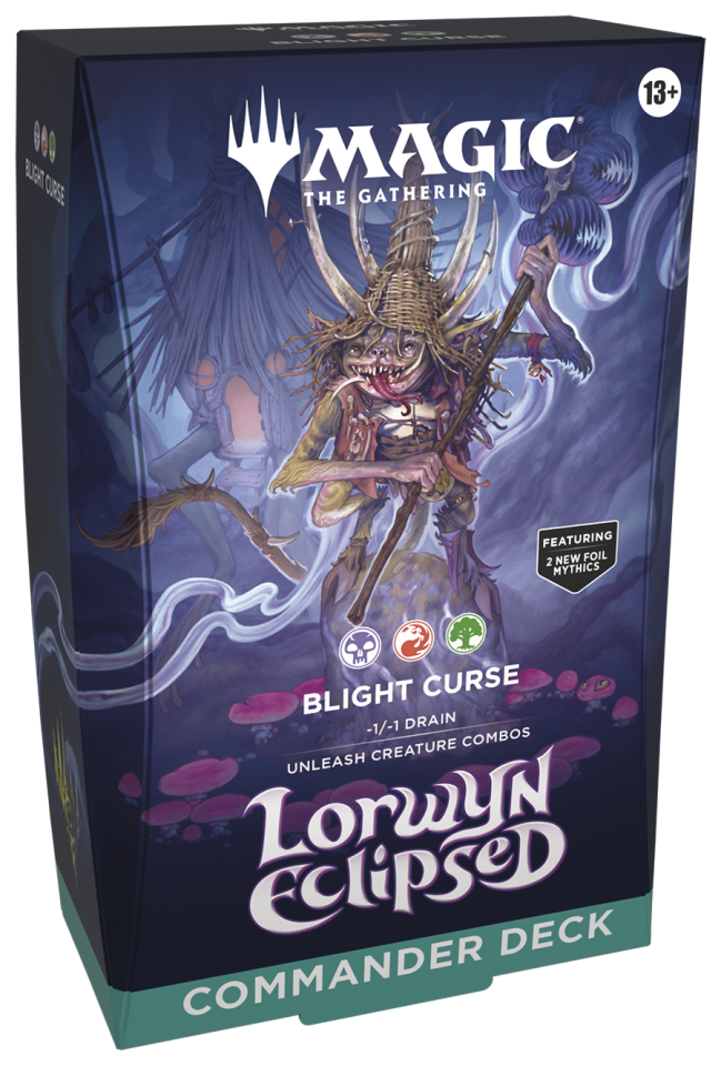 Magic: The Gathering - Lorwyn Eclipsed - Commander Deck Blight Curse