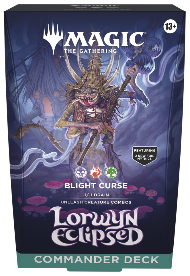 Magic: The Gathering - Lorwyn Eclipsed - Commander Deck Blight Curse