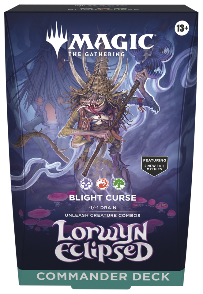 Magic: The Gathering - Lorwyn Eclipsed - Commander Deck Blight Curse