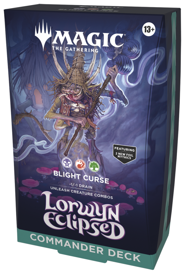 Magic: The Gathering - Lorwyn Eclipsed - Commander Deck Blight Curse