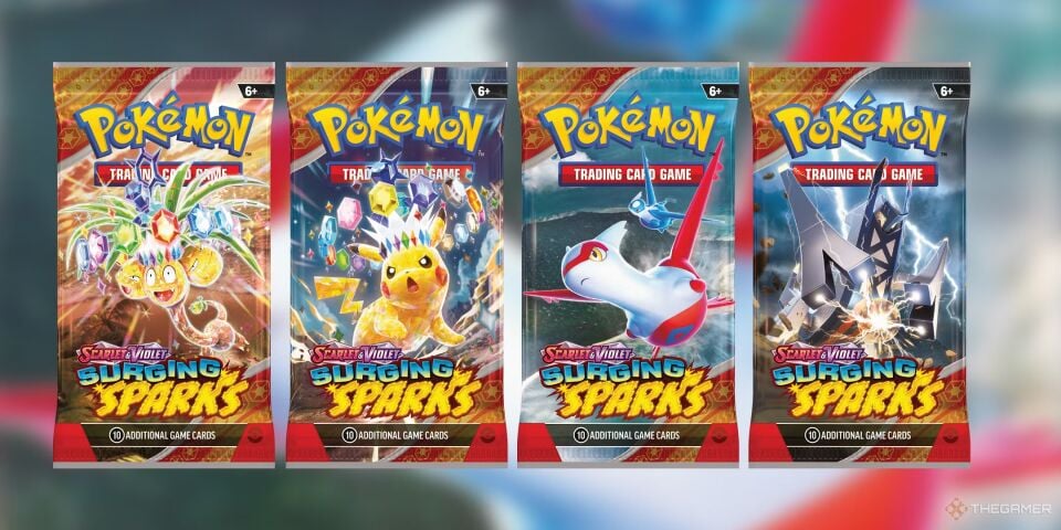 Pokémon -   Scarlet & Violet - SURGING SPARKS ART SET
