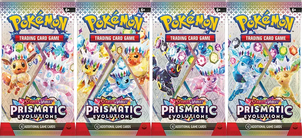 Pokémon -   Scarlet & Violet - PRISMATIC EVOLUTIONS ART SET