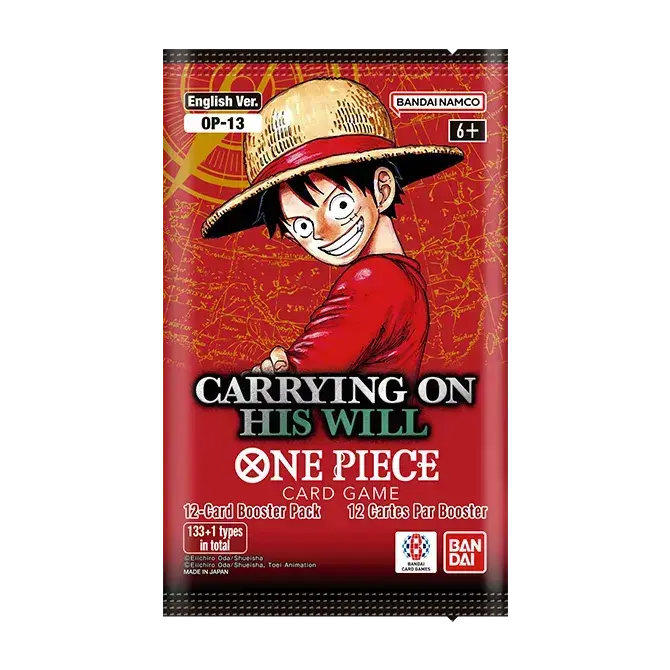 One Piece - CARRYING ON HIS WILL - OP-13 Booster Pack