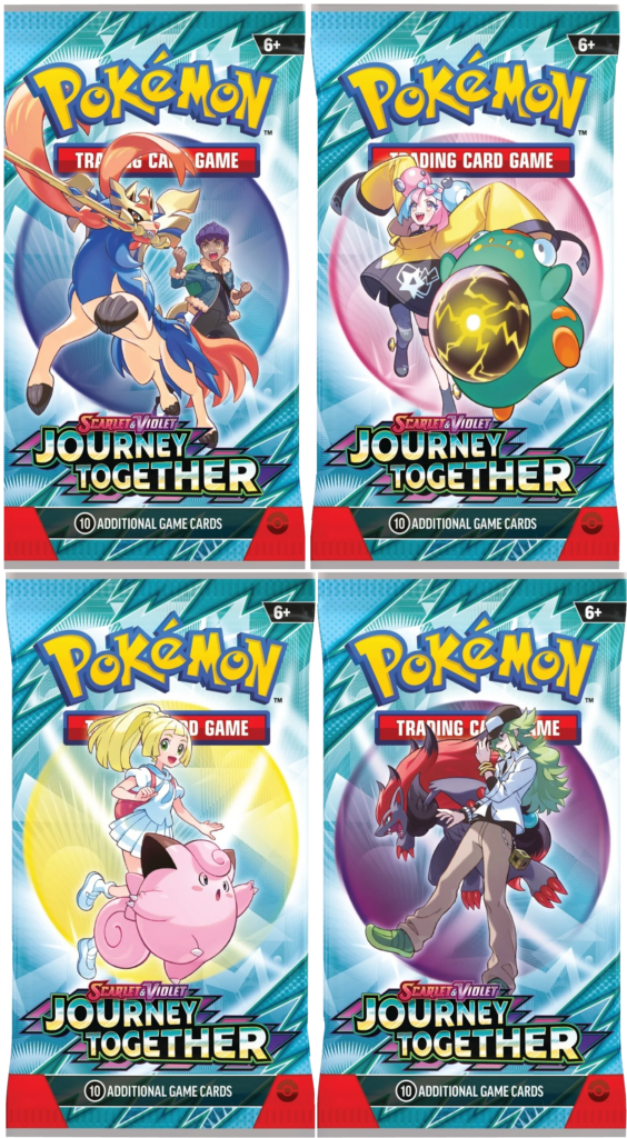 Pokémon -   Scarlet & Violet - JOURNEY TOGETHER ART SET