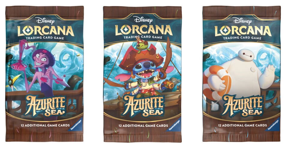 Disney Lorcana TCG: Azurite Sea Booster Pack