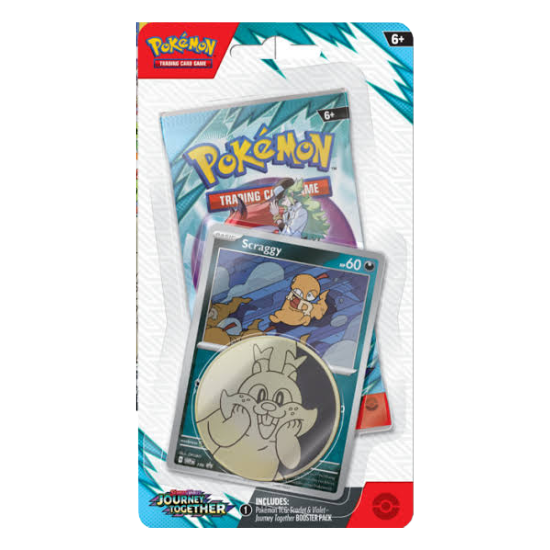 Pokémon - Journey Together Single Pack Blister Scraggy
