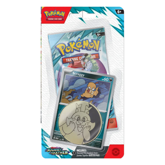 Pokémon - Journey Together Checklane Blister - Scraggy