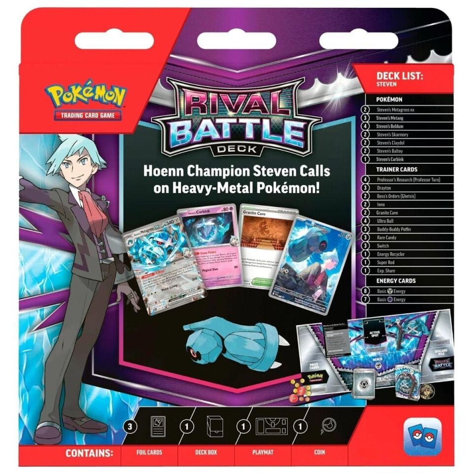 Pokémon - RIVAL BATTLE DECK - STEVEN