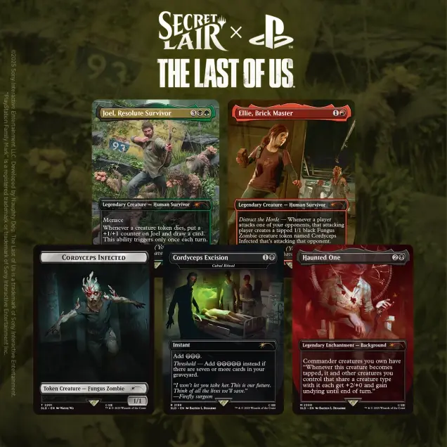 Magic: The Gathering - Secret Lair x The Last of Us Part I - Nonfoil
