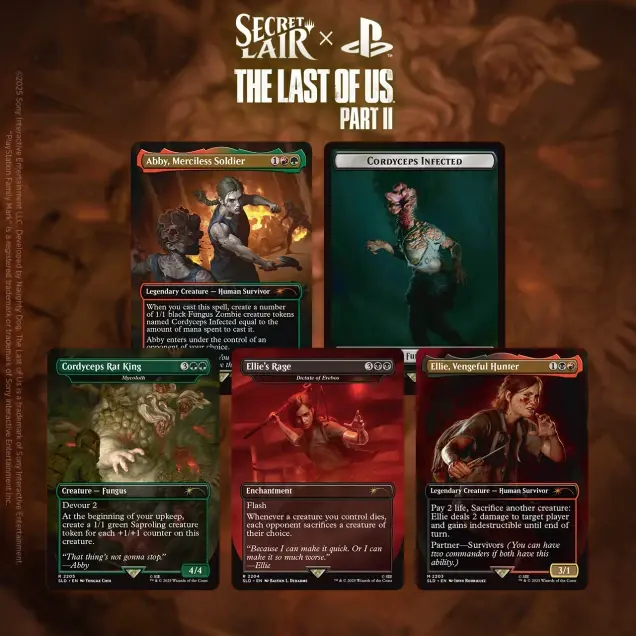 Magic: The Gathering - Secret Lair x The Last of Us Part II - Nonfoil
