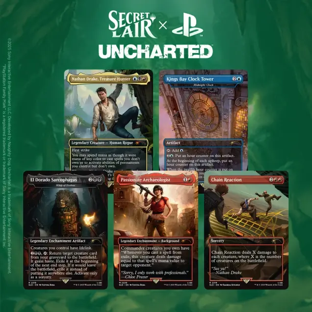 Magic: The Gathering - Secret Lair x Uncharted - Nonfoil